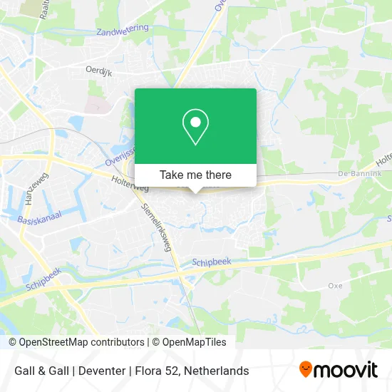 Gall & Gall | Deventer | Flora 52 map