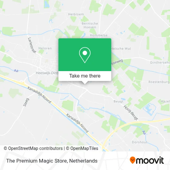 The Premium Magic Store map
