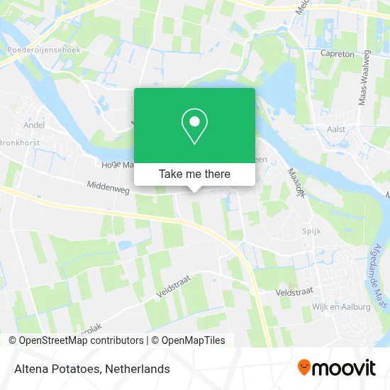 Altena Potatoes map