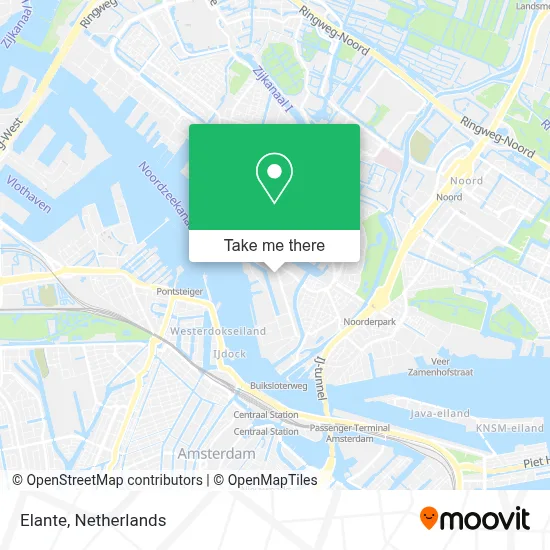 Elante map