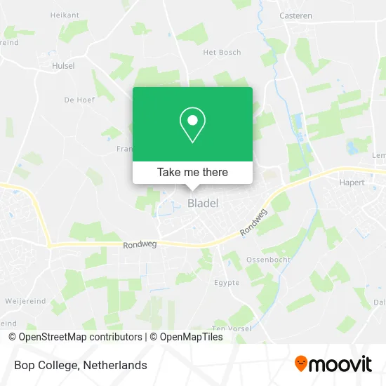 Bop College map