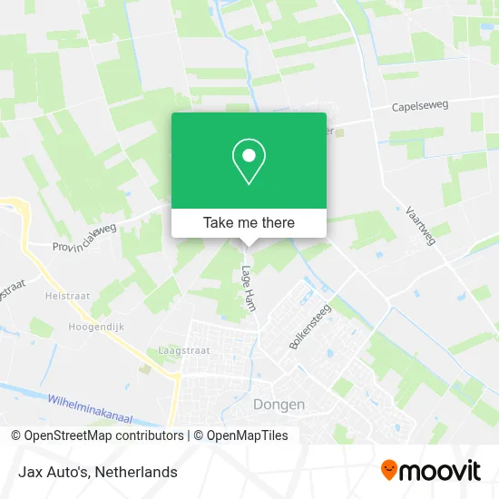 Jax Auto's map