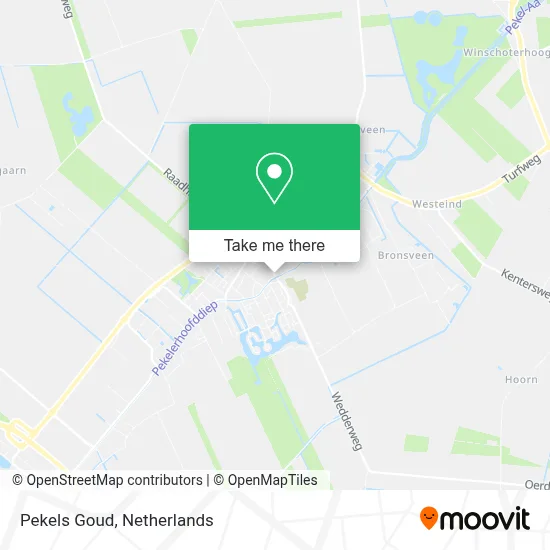 Pekels Goud map