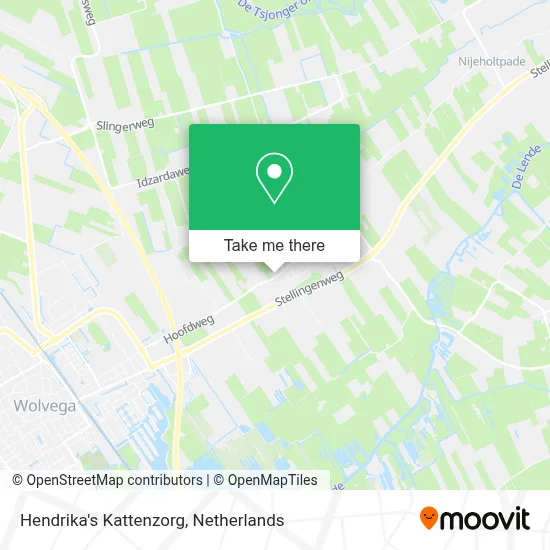 Hendrika's Kattenzorg map