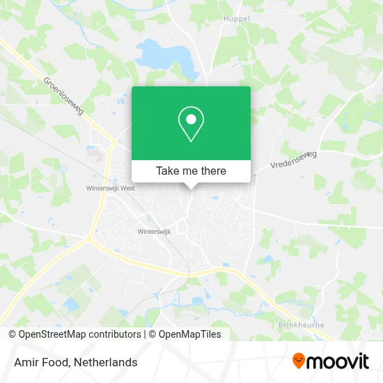 Amir Food map