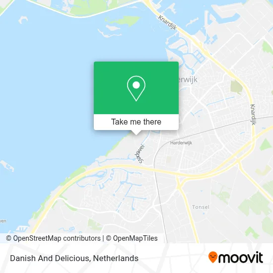 Danish And Delicious map
