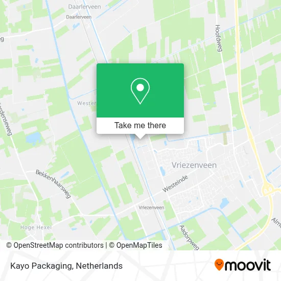 Kayo Packaging map