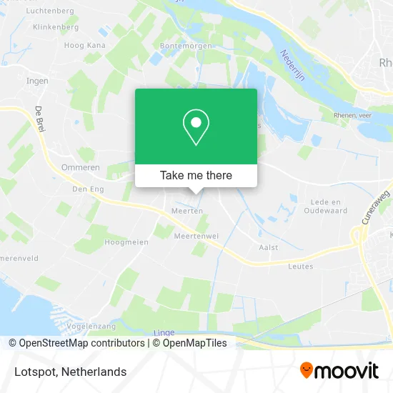 Lotspot map