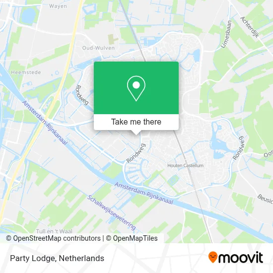 Party Lodge map
