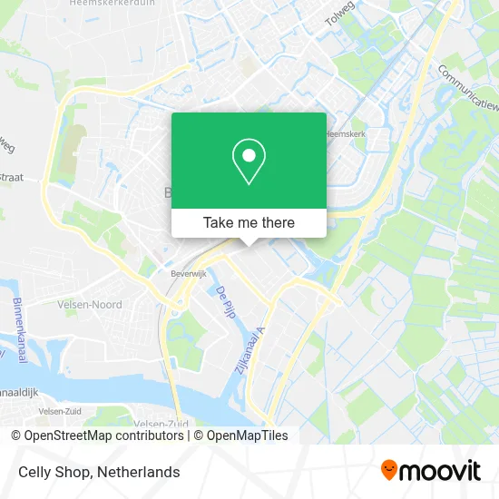 Celly Shop map