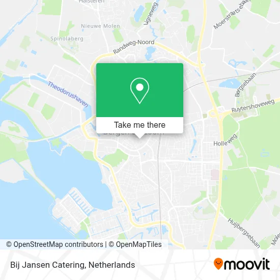 Bij Jansen Catering map