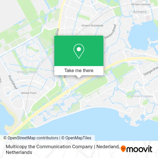 Multicopy the Communication Company | Nederland map