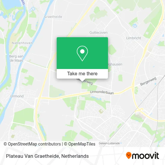 Plateau Van Graetheide map