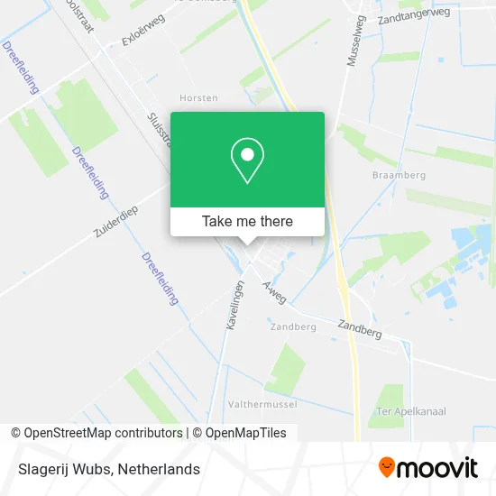 Slagerij Wubs map
