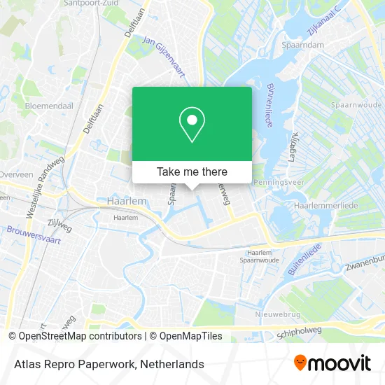 Atlas Repro Paperwork map