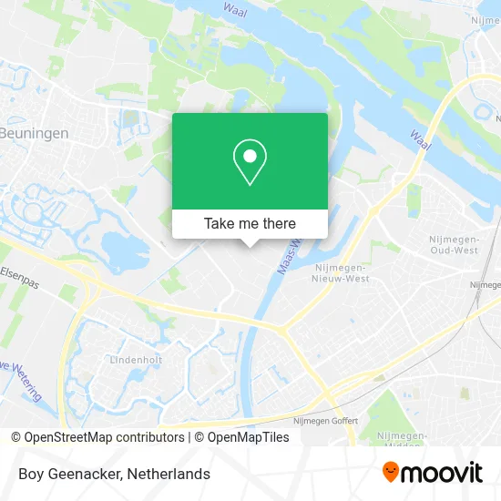 Boy Geenacker map