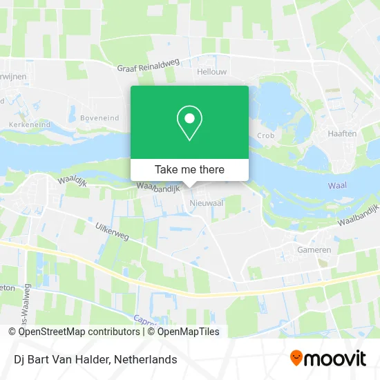 Dj Bart Van Halder map