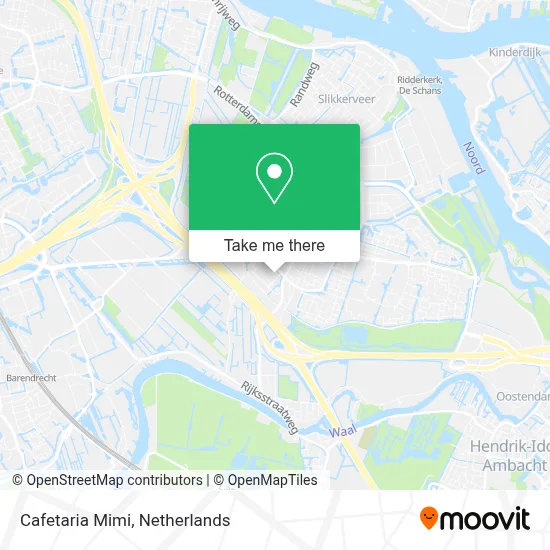 Cafetaria Mimi map