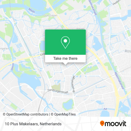 10 Plus Makelaars map