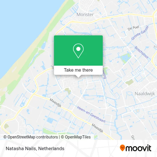 Natasha Nails map