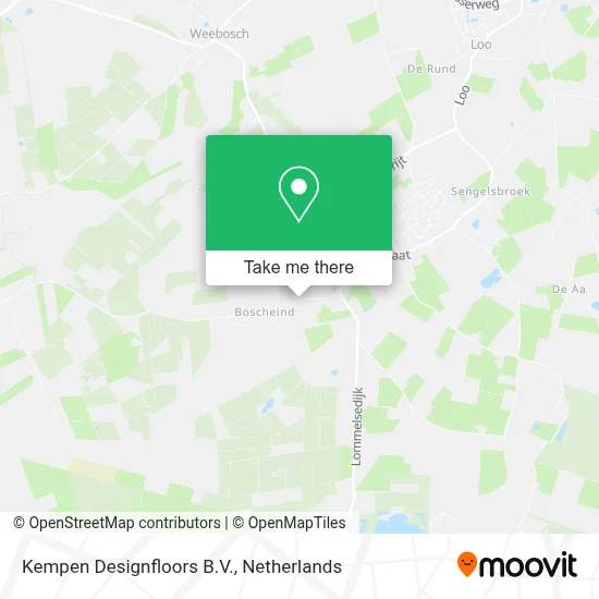 Kempen Designfloors B.V. map