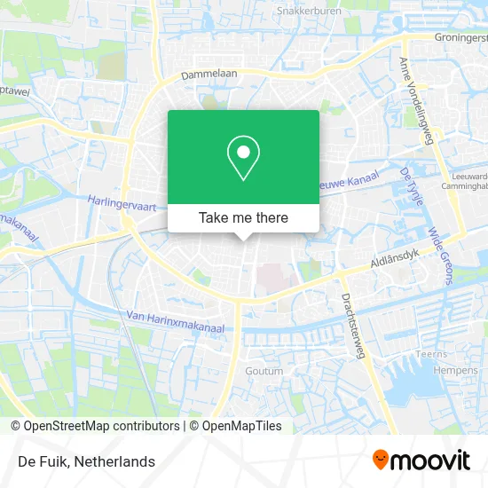 De Fuik map