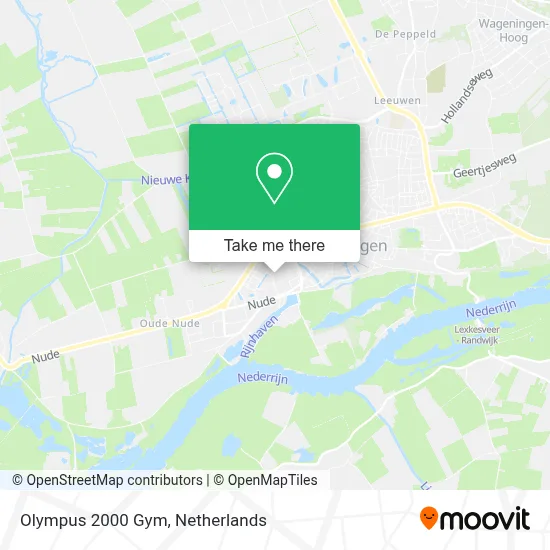 Olympus 2000 Gym map