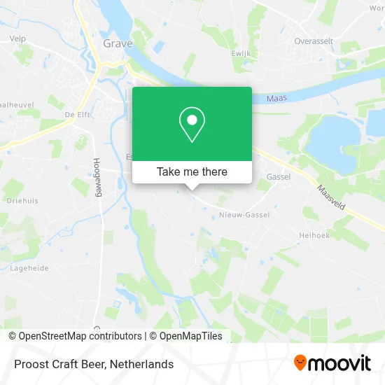 Proost Craft Beer map