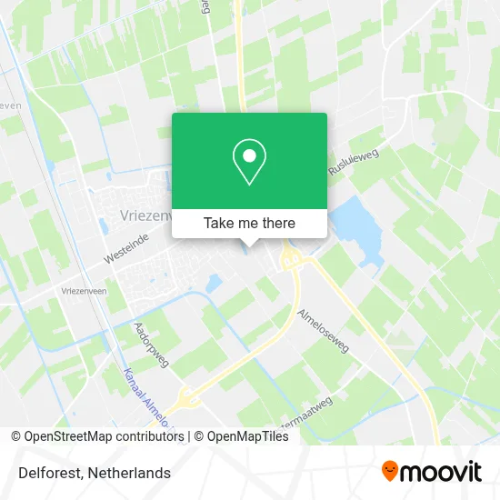 Delforest map