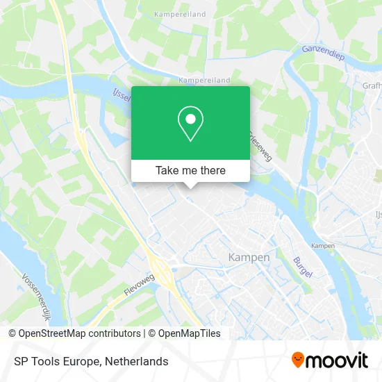 SP Tools Europe map