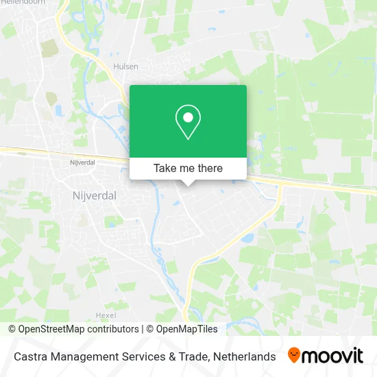 Castra Management Services & Trade map