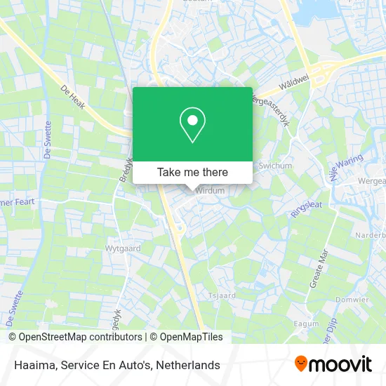 Haaima, Service En Auto's map