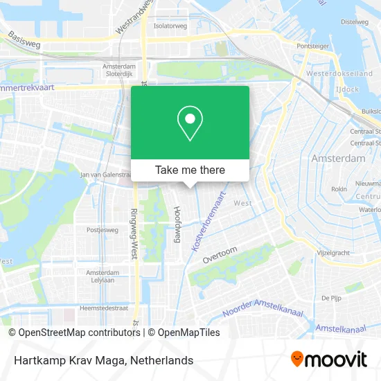 Hartkamp Krav Maga Karte