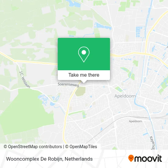 Wooncomplex De Robijn map