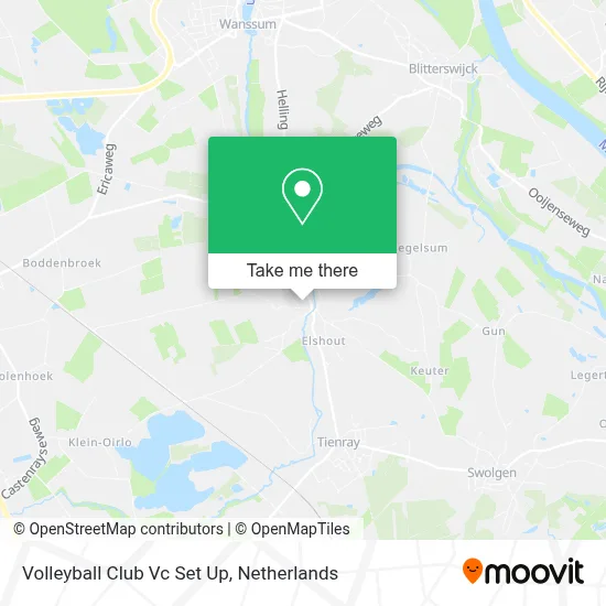 Volleyball Club Vc Set Up map
