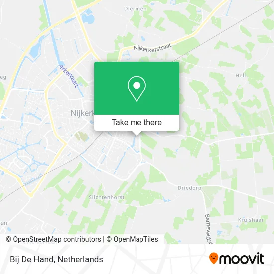 Bij De Hand map