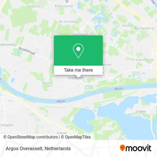 Argos Overasselt Karte