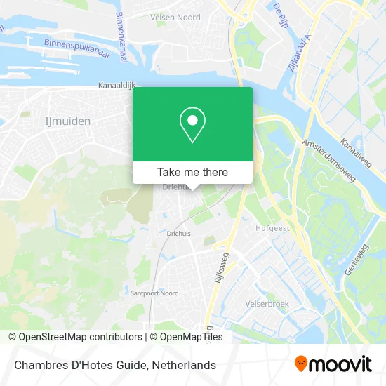 Chambres D'Hotes Guide map
