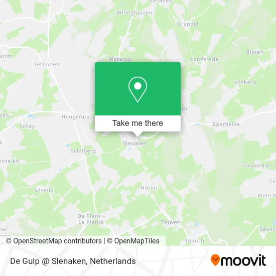 De Gulp @ Slenaken map