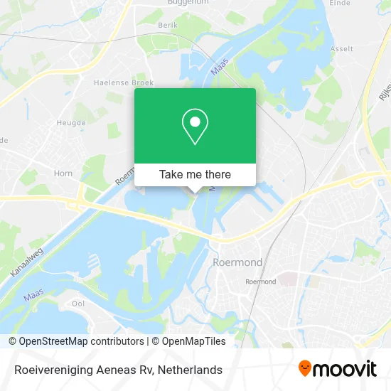 Roeivereniging Aeneas Rv map