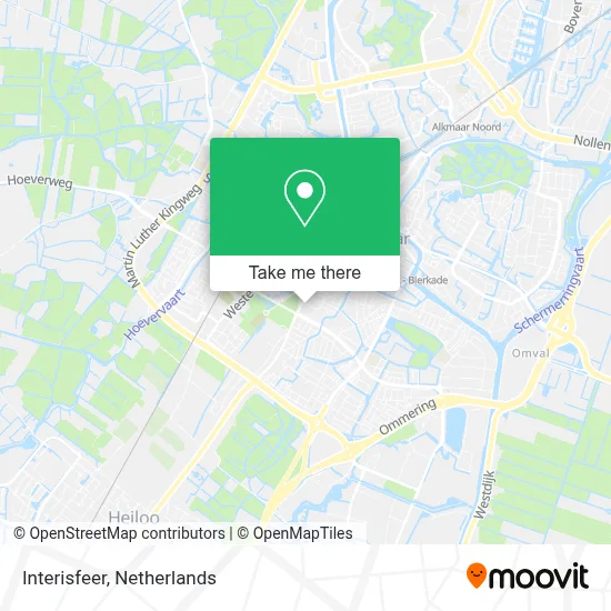 Interisfeer map