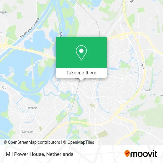 M | Power House map