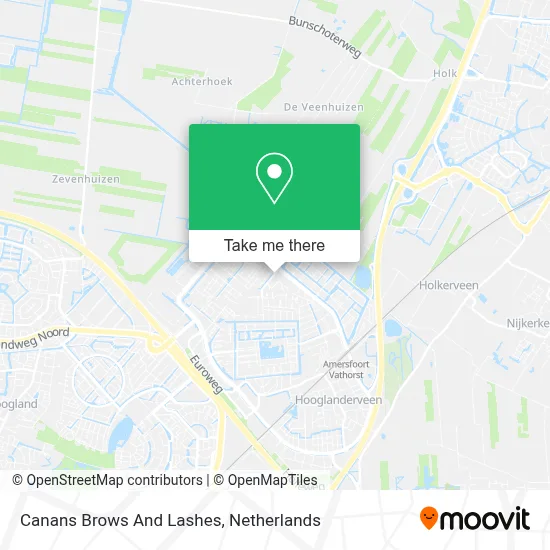 Canans Brows And Lashes map