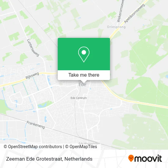Zeeman Ede Grotestraat map