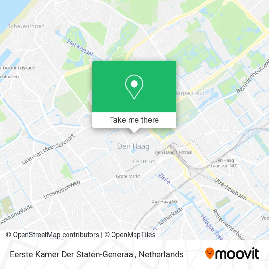 Eerste Kamer Der Staten-Generaal map
