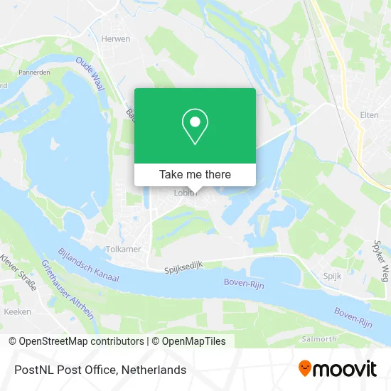 Postnl Postkantoor map