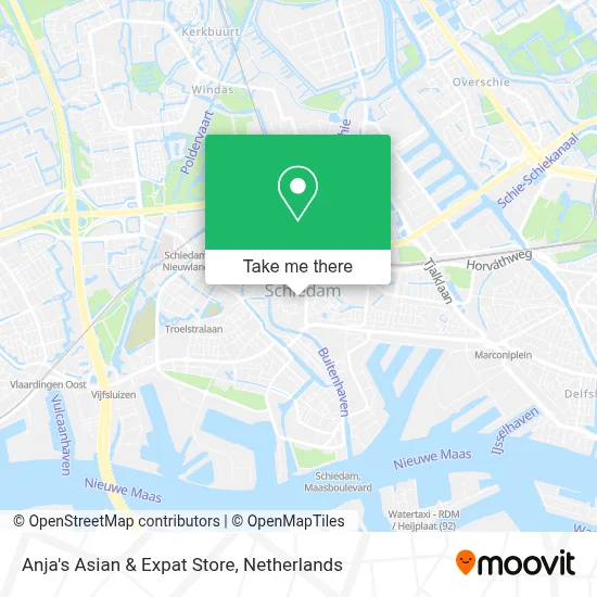 Anja's Asian & Expat Store map