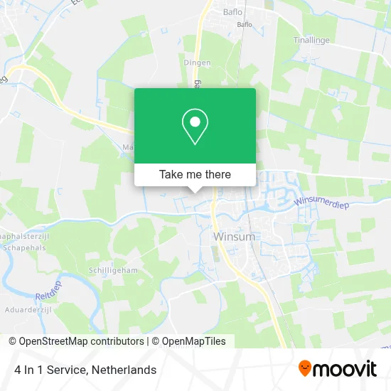 4 In 1 Service map