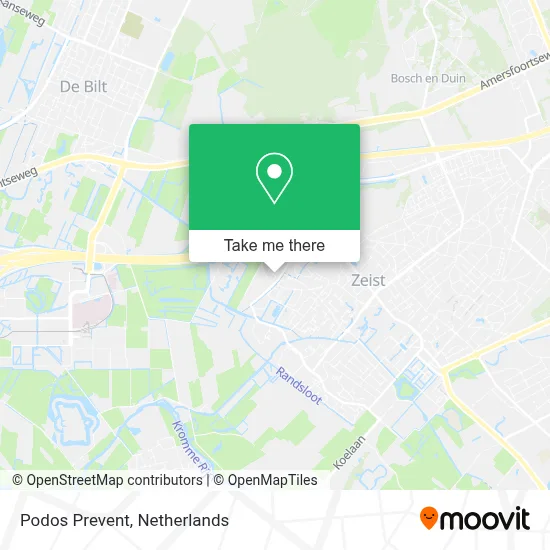 Podos Prevent map