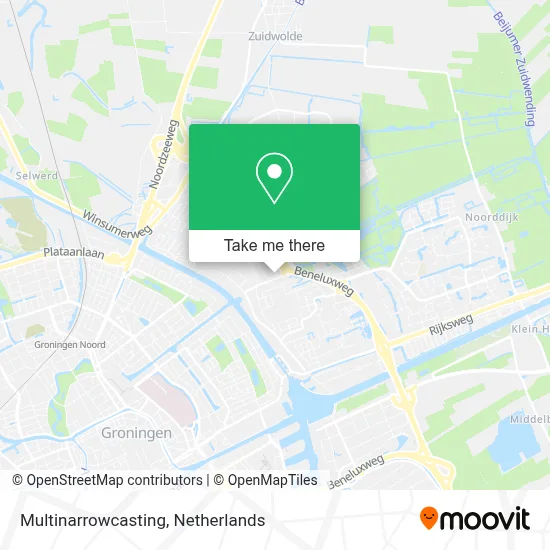 Multinarrowcasting map